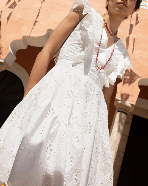 Acantha Dress - Off White
