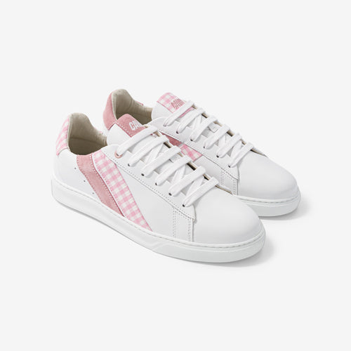 Pink Vichy sneakers - Pink