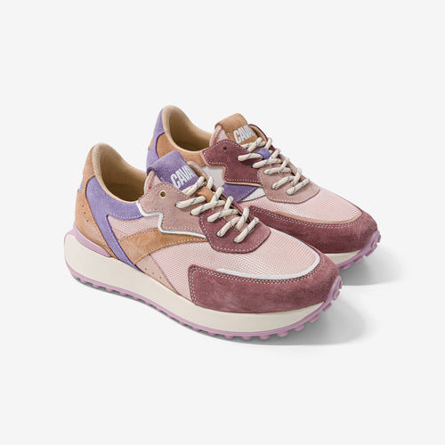 Baby Mountain Sneakers - Pink, Beige, Purple, Brown