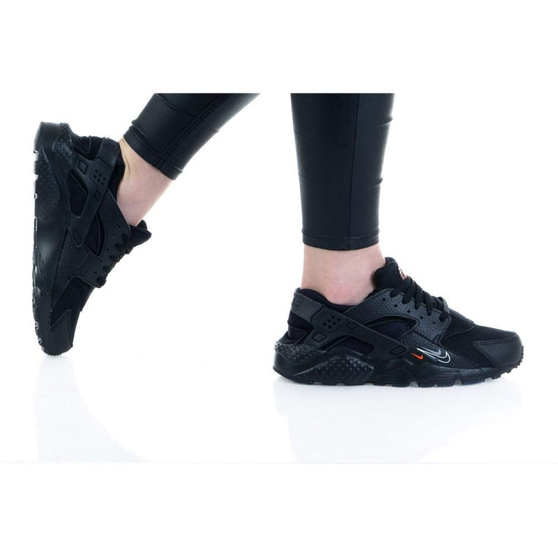 Sneakers Huarache Run Noir Enfant The Bradery