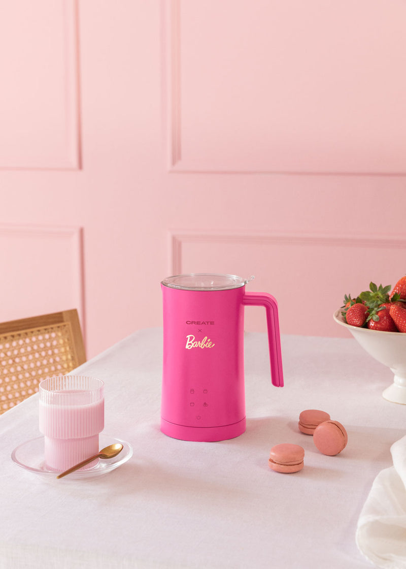 Milk Frother Studio - Milk Foam Warmer - Barbie Pink
