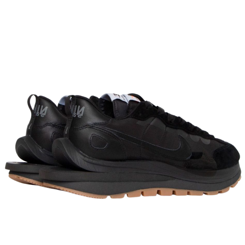 Nike Vaporwaffle Sacai Black Gum Black The Bradery