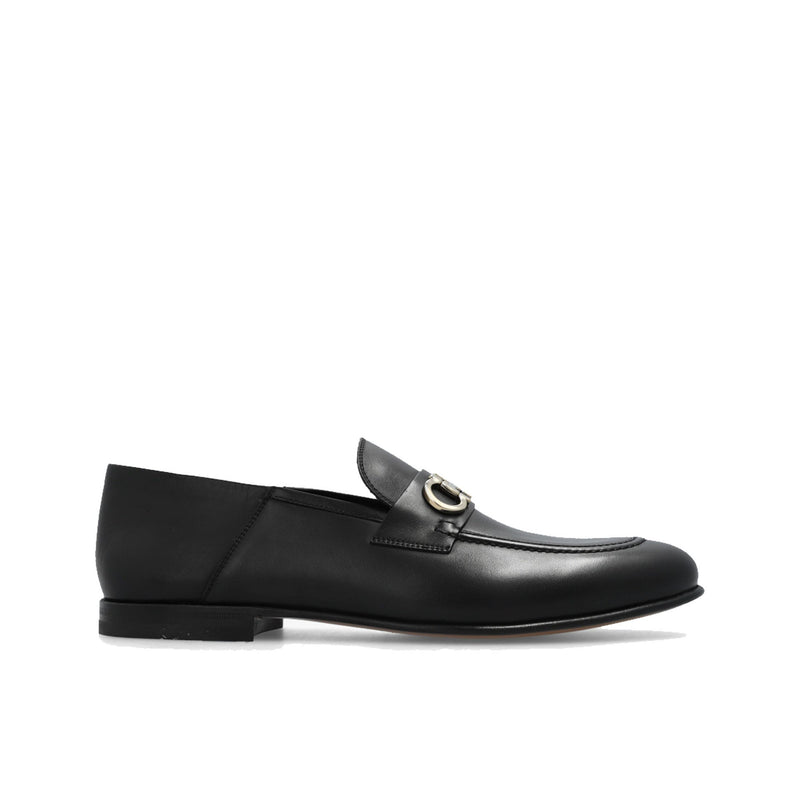 Salvatore Ferragamo Gin Leather loafers - Man | The Bradery