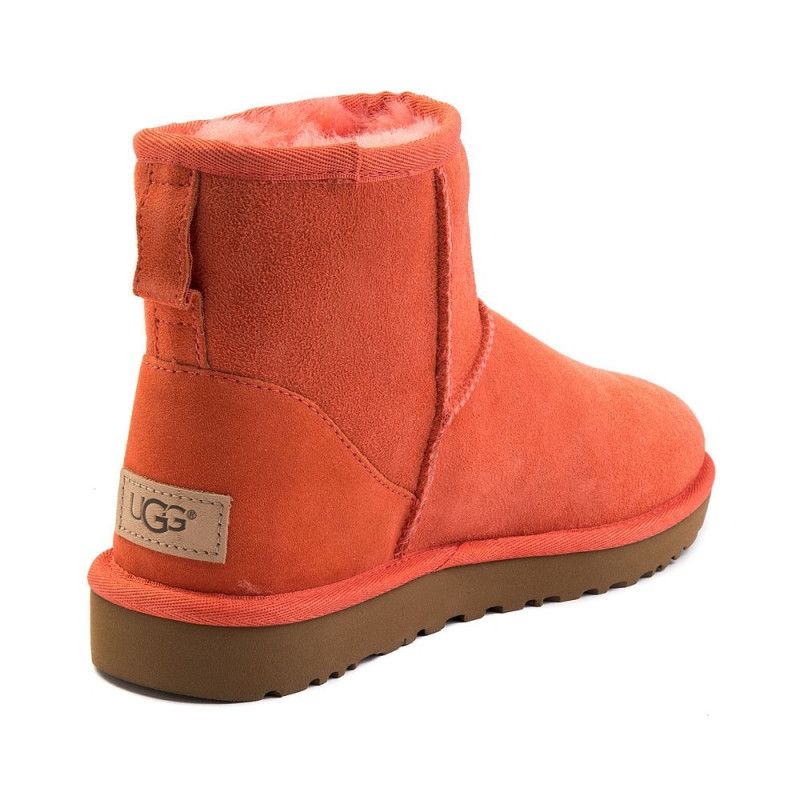 Classic Mini II Boots Red Ladies The Bradery