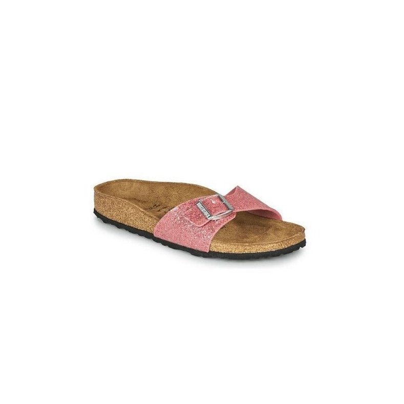 Birkenstock Mules Madrid Rose Paillet Femme The Bradery