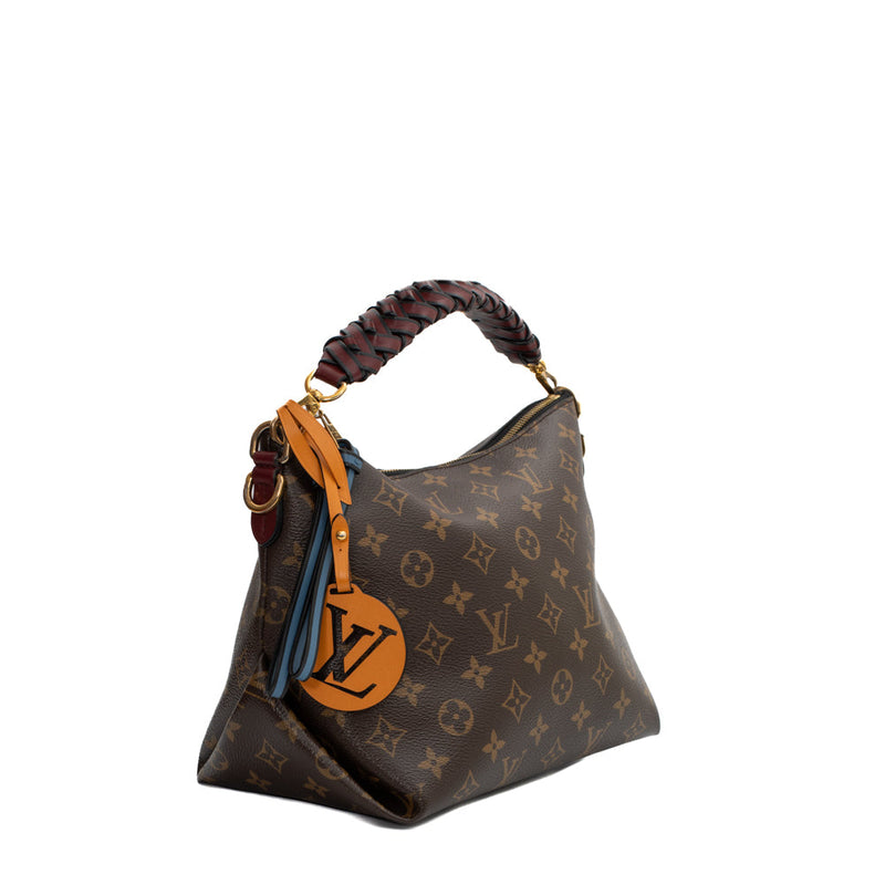 Louis Vuitton Laurier Leather And Monogram Canvas On My Side Bag