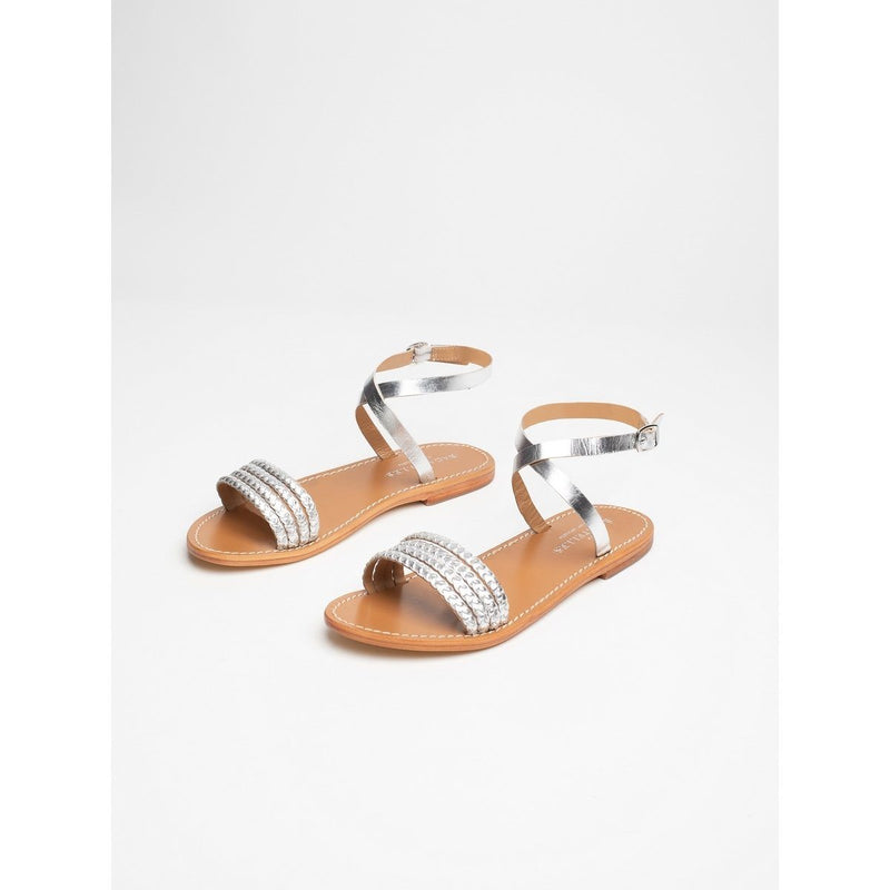 Lefferts Sandals - Silver | The Bradery